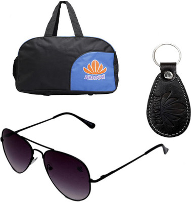 

ABLOOM Duffel Bag Combo(Black, Blue)