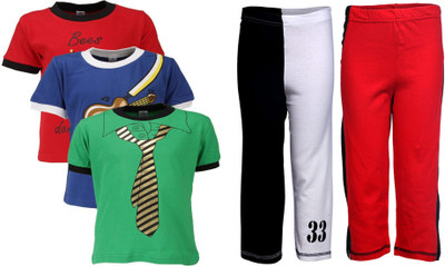 

Gkidz Boys Casual T-shirt, Multicolor