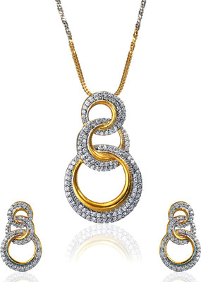 

Alysa Alloy, Silver Jewel Set(Silver, Gold)