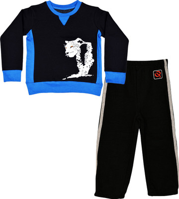 

Gkidz Boys Casual T-shirt(Black