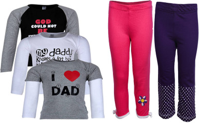 

Gkidz Girls Casual T-shirt, Multicolor