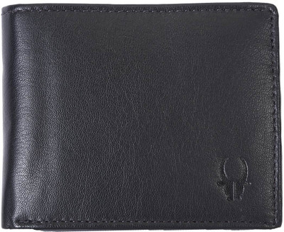 

WildHorn Men Casual, Formal Black Genuine Leather Wallet(6 Card Slots)