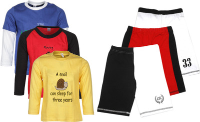 

Gkidz Boys Casual T-shirt, Multicolor