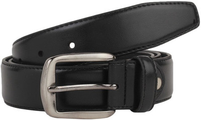 

Ellis Men Formal Black Genuine Leather Belt