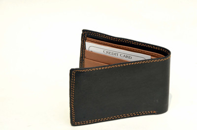 

Tiwari Collection Men Black Artificial Leather Wallet(3 Card Slots)