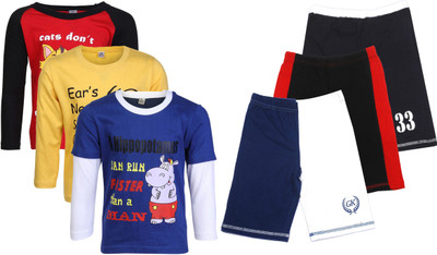 

Gkidz Boys Casual T-shirt, Multicolor