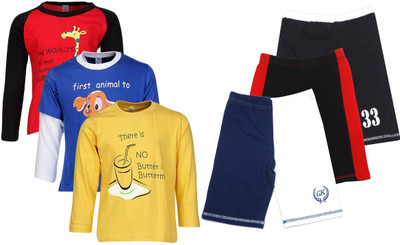 

Gkidz Boys Casual T-shirt, Multicolor