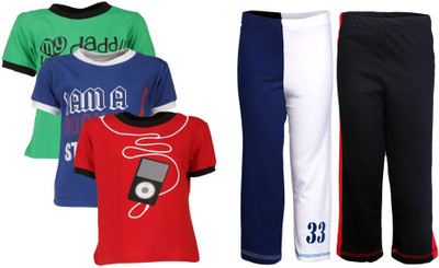 

Gkidz Boys Casual T-shirt, Multicolor