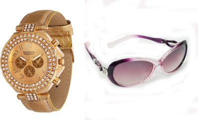 

Exotica Fashions Wrist Watch Women's Combo