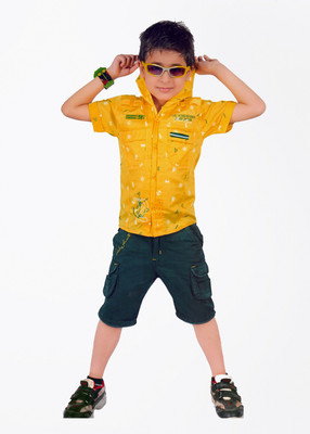 

Hey Baby Boys Party(Festive) T-shirt, Yellow