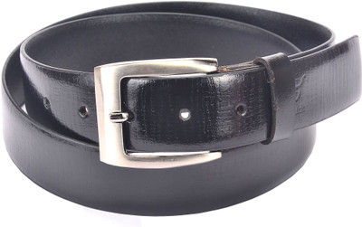 

Hidelink Men Formal Black Genuine Leather Belt