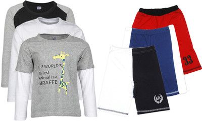 

Gkidz Boys Casual T-shirt, Multicolor