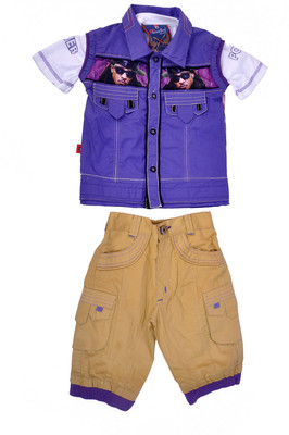 

Good Boy Boys T-shirt(Purple, Moff