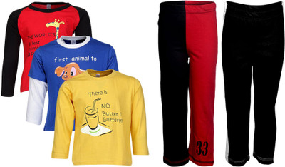 

Gkidz Boys Casual T-shirt, Multicolor