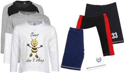 

Gkidz Boys Casual T-shirt, Multicolor