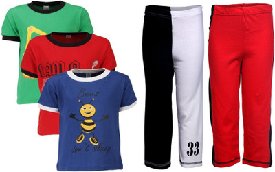 

Gkidz Boys Casual T-shirt, Multicolor