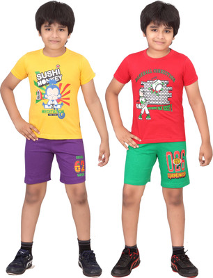 

Dongli Boys Casual(Multicolor, Purple & red & gyellow & red