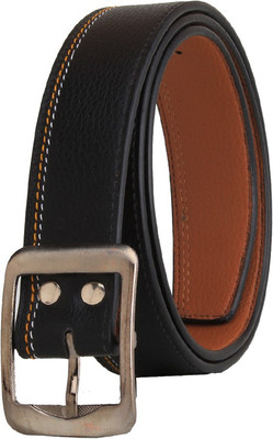

Elligator Men Casual, Party, Formal Black Artificial Leather Belt