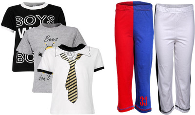 

Gkidz Boys Casual T-shirt, Multicolor