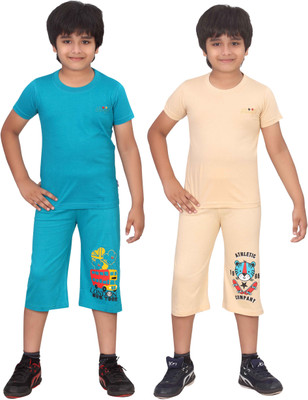 Dongli Boys Casual(Multicolor, Petrol beige petrol beige