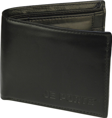 

Dezine Men Black Artificial Leather Wallet(3 Card Slots)