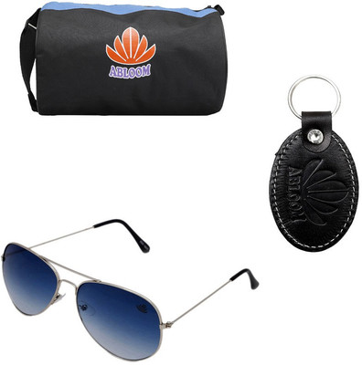 

ABLOOM Duffel Bag Combo(Black, Blue)