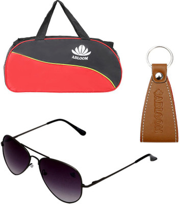 

ABLOOM Duffel Bag Combo(Red, Blue)