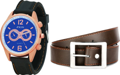 Atkin Wrist Watch Men's Combo