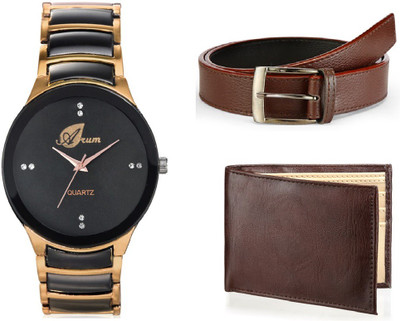 

Arum Wrist Watch Men's Combo