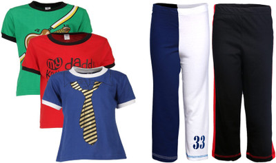 

Gkidz Boys Casual T-shirt, Multicolor
