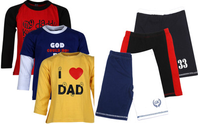 

Gkidz Boys Casual T-shirt, Multicolor