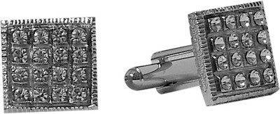 

Elite Neckties Metal Cufflink Set(Silver)