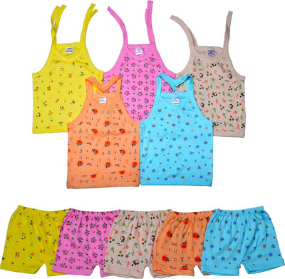 

Sathiyas Baby Top & Bottom(Multicolor)
