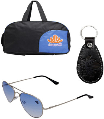 

ABLOOM Duffel Bag Combo(Black, Blue)