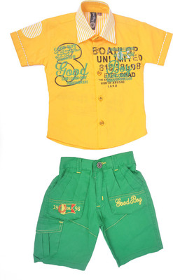 

Good Boy Boys T-shirt(Yellow, Gold