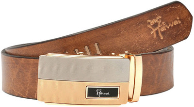 

Hawai Men Casual, Formal Brown Genuine Leather Belt