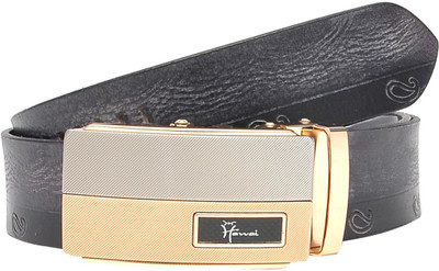 

Hawai Men Casual, Formal Black Genuine Leather Belt