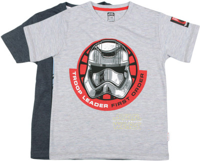 

Kids Ville Boys Casual T-shirt T-shirt(Grey, Multicolour