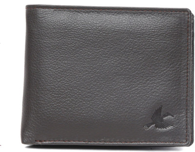 

Hornbull Men Khaki Genuine Leather Wallet(6 Card Slots)