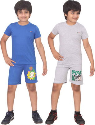 

Dongli Boys Casual(Multicolor, Rblue & wmelange & dbps & rblue & wmelange