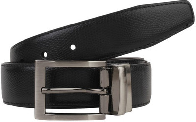 

Ellis Men Formal Black, Brown Genuine Leather Reversible Belt