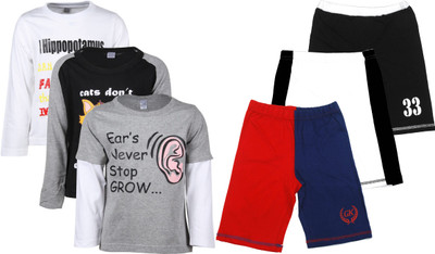 

Gkidz Boys Casual T-shirt, Multicolor
