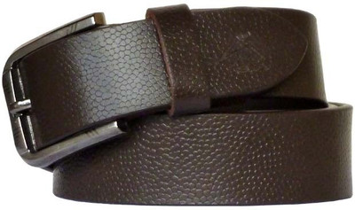 

Sondagar Arts Men Formal Brown Genuine Leather Belt