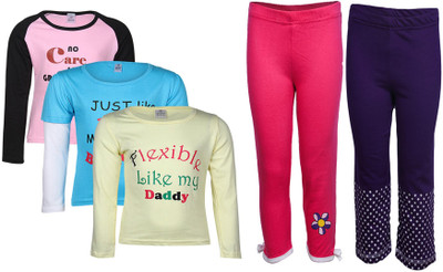 

Gkidz Girls Casual T-shirt, Multicolor