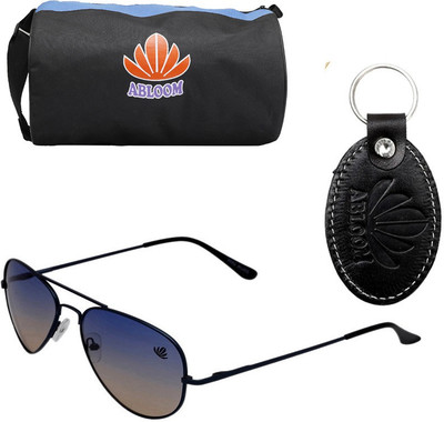 

ABLOOM Duffel Bag Combo(Black, Blue)