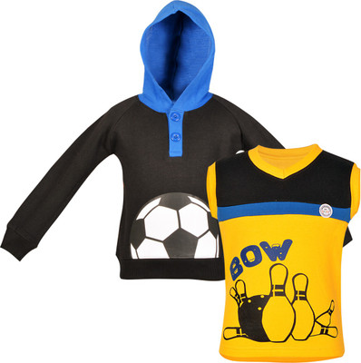 

Gkidz Boys Casual T-shirt(Black