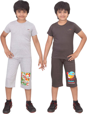 

Dongli Boys Casual(Multicolor, Dgrey wmelange dgrey wmelange