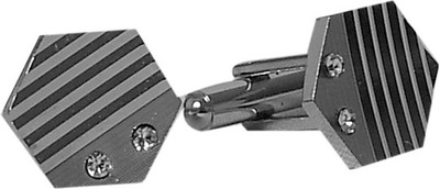 

Elite Neckties Metal Cufflink Set(Silver)