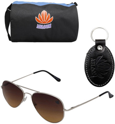 ABLOOM Duffel Bag Combo(Black, Blue)