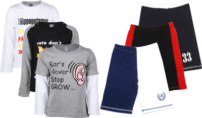 

Gkidz Boys Casual T-shirt, Multicolor